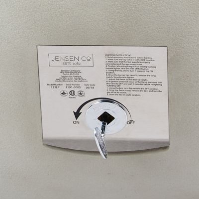 Image showing  42 in. Eldora Propane Gas Fire Bowl, 132LP-FOG