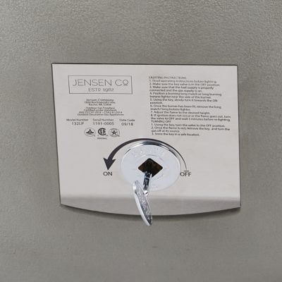 Image showing  42 in. Eldora Propane Gas Fire Bowl, 132LP-SHD