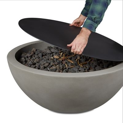 Image showing  Eldora 38 in. Aluminum Fire Bowl Lid