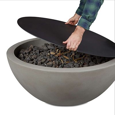 Image showing  Eldora Aluminum Fire Bowl Lid, 42 in.