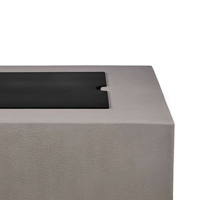 Image showing  Estes Square Aluminum Fire Table Lid, 138-BK