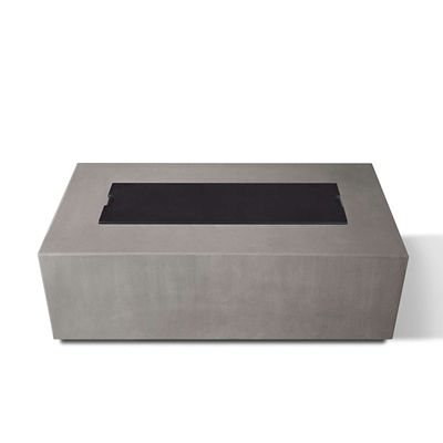 Image showing  Estes Rectangular Aluminum Fire Table Lid