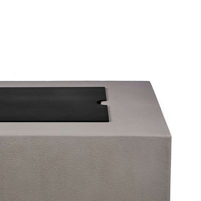 Image showing  Estes Rectangular Aluminum Fire Table Lid