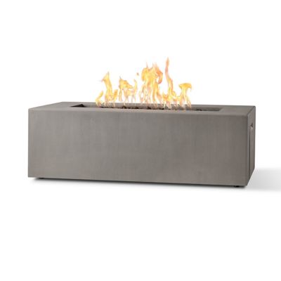 Image showing  Estes Casual Rectangle Natural Gas Fire Table, Flint