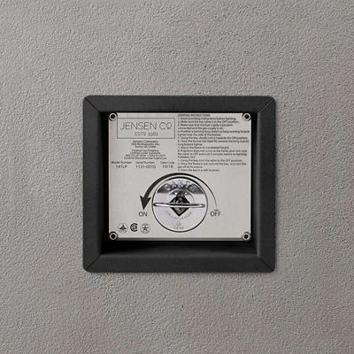 Image showing 6 th Jensen Estes Low Natural Gas Propane Fire Table, 143NG-FLNT