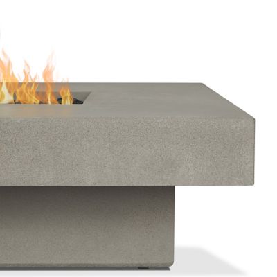 Image showing  Geneva XL Rectangle Propane Fire Table, Flint