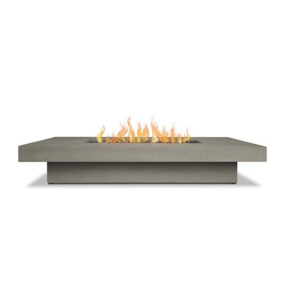 Image showing 5 th Jensen Geneva XL Rectangle Propane Fire Table, Flint