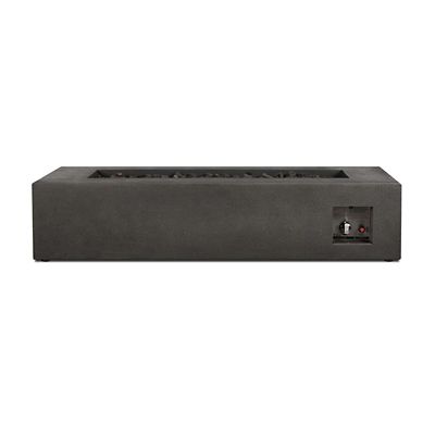 Image showing  La Valle Low Rectangle Propane Fire Table, 1590LP-CBN