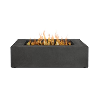 Image showing 5 th Jensen La Valle Low Square Propane Fire Table, Carbon