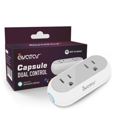 Avatar Controls Smart Capsule Wi-Fi Plug 2 in. 1