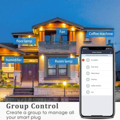 Image showing  10A 2-Outlet Smart Capsule Wi-Fi Plug