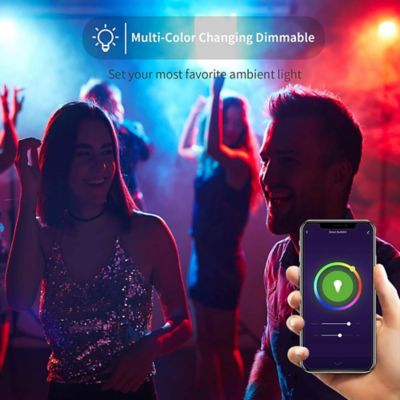 Image showing  9W 900 Lumen Smart Wi-Fi RGBCW Bulb