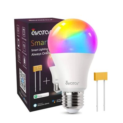 Image showing 7 th Avatar Controls 9W 910 Lumen Smart PowerOn Bulb