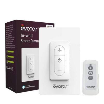 Avatar Controls 110V Smart Wi-Fi Dimmer Switch with RF Remote