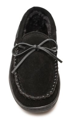 Minnetonka men's pile online lined hardsole