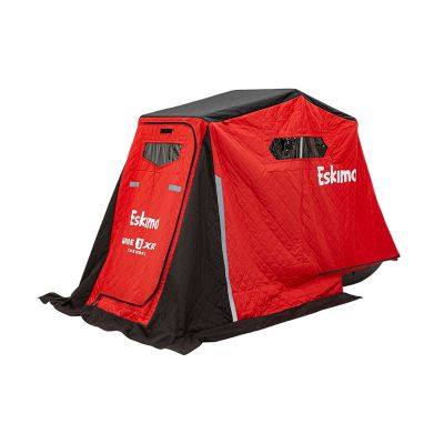 Eskimo Wide 1 XR Thermal, Sled Shelter, Insulated, Red/Black, 1 Person