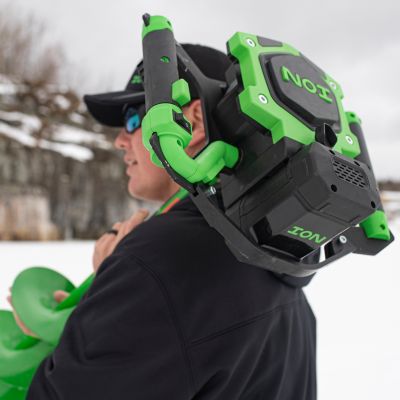 Image showing  10 in. Alpha Steel Turbo Electric Ice Auger