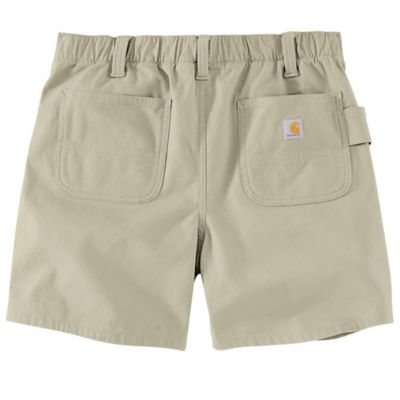 Image showing  Women's Relaxed Fit Rugged Flex Canvas Work Shorts