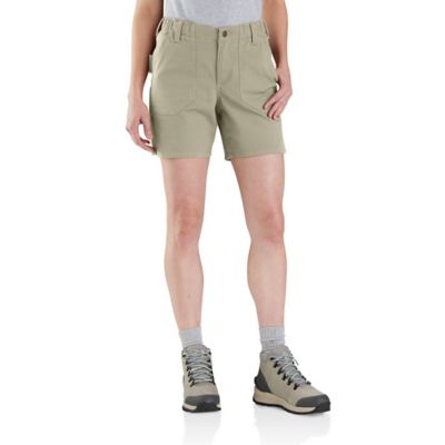 Image showing  Women's Relaxed Fit Rugged Flex Canvas Work Shorts