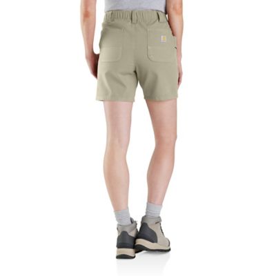 Image showing  Women's Relaxed Fit Rugged Flex Canvas Work Shorts