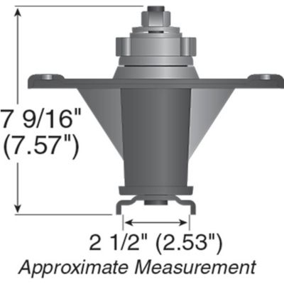 Image showing  52 in. and 60 in. Lawn Mower Spindle Assembly for Most Toro Z Master Series Tractors, Replaces OEM 119-8599