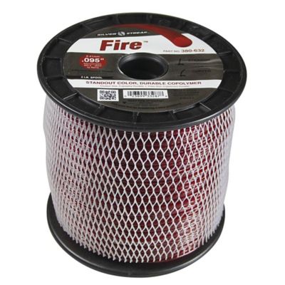 Stens 0.095 in. x 855 ft. Fire Trimmer Line, 3 lb. Spool, Red