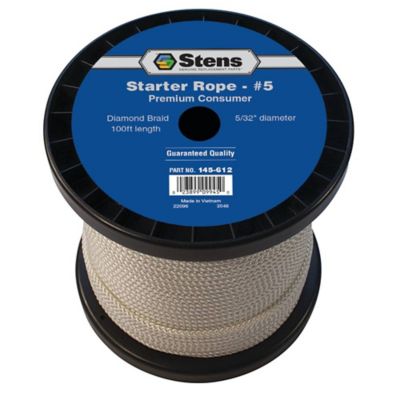 Stens 100 ft. Diamond Braid Starter Rope, #5