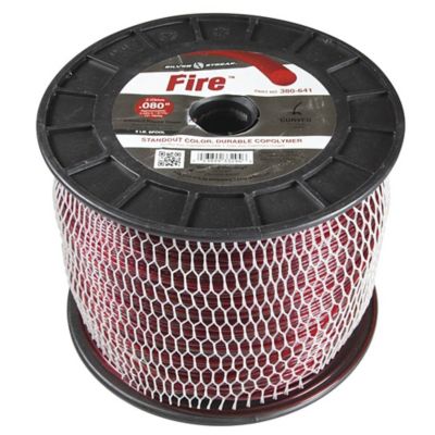 Stens 0.080 in. x 2,025 ft. Fire Trimmer Line, 5 lb. Spool, Red