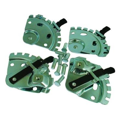 Stens Deluxe 9-Position Wheel Height Adjuster, Plates Adjust to Most Housings, 4-Pack