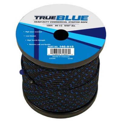 Stens 100 ft. Solid Braid Starter Rope, #4-1/2, High Tensile Strength