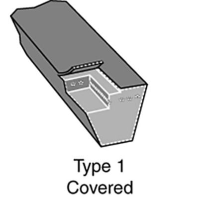 Stens 1/2 in. x 143 in. OEM Replacement Belt for John Deere M123281