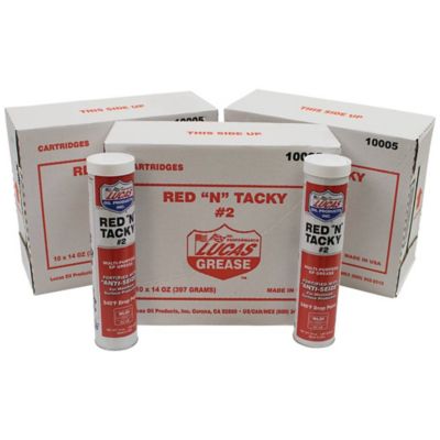 Stens Lucas Oil Red 'N Tacky Grease, Replaces OEM 10005-30, 14 oz., 30-Pack