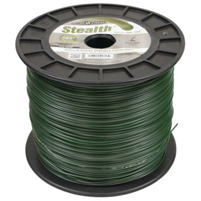 Image showing  0.080 in. x 2,025 ft. Silver Streak Stealth Trimmer Line, Green