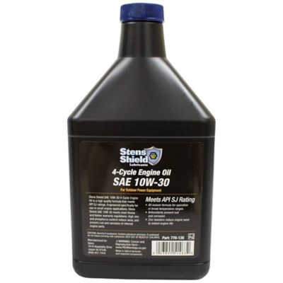 Image showing  4-Cycle SAE 10W-30 Engine Oil for Universal Products, 18 oz., 12-Pack
