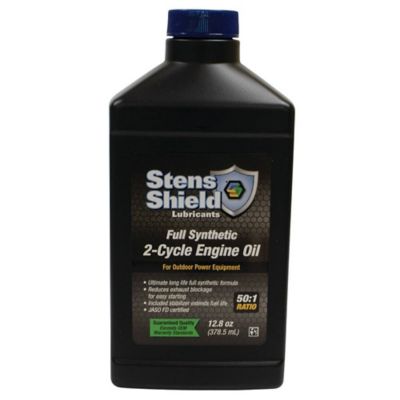 Image showing  2-Cycle Engine Oil, 50:1 Oil Weight, 12.8 oz., Full Synthetic, Blue Color, 24-Pack, 770-124