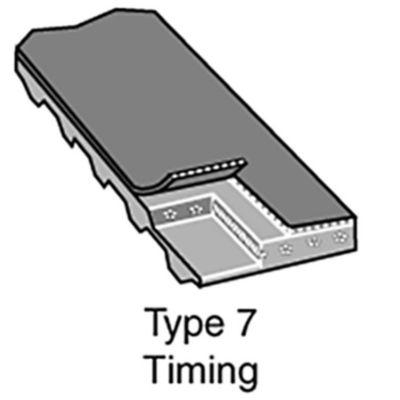 Image showing  3/4 in. x 69-1/4 in. OEM Replacement Belt for Most Ariens EZR 1542, EZR 1742, EZR 1842 07237500 Mowers