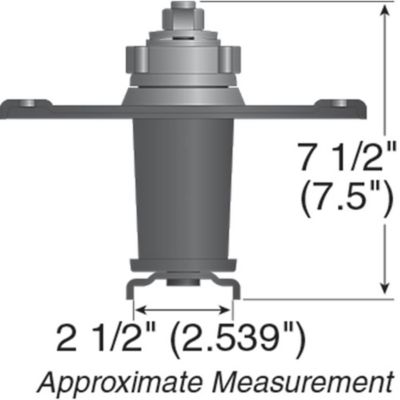 Image showing  Lawn Mower Spindle Assembly for Toro Mowers, Replaces OEM 107-8504
