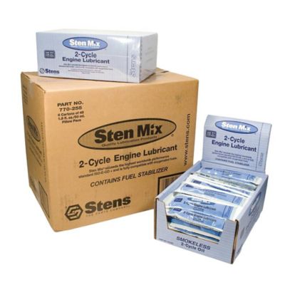 Stens 2-Cycle Oil for All 2-Cycle Engines, 1.8 fl. oz., 6 pk.