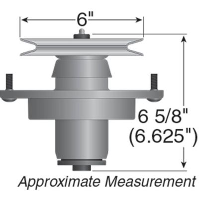 Image showing  60 in. Lawn Mower Spindle Assembly for John Deere Mowers, Replaces OEM TCA13807
