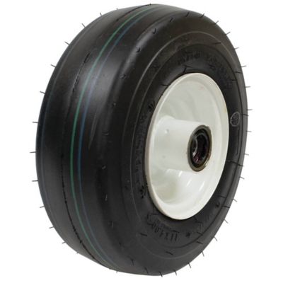 Stens 11x4.00-5 Zero-Flat Wheel Assembly, Smooth Tread, 5 in. Rim