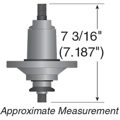 Image showing  Lawn Mower Spindle Assembly for John Deere Mowers, Replaces OEM GY21098