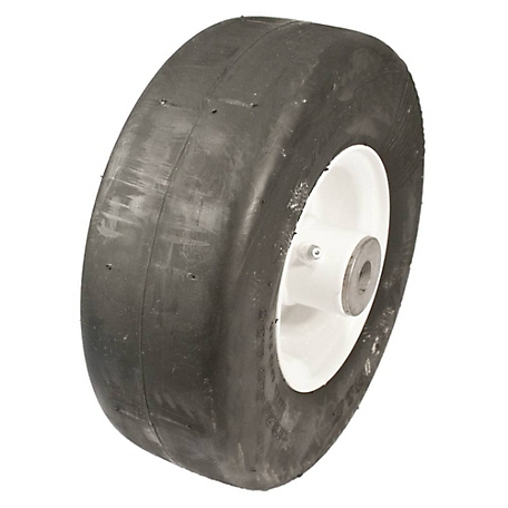 Stens 9x3.50-4 Solid Wheel Assembly for Bobcat Mowers with 32 in., 36 in., 48 in., 54 in., 61 in. and 71 in. Decks