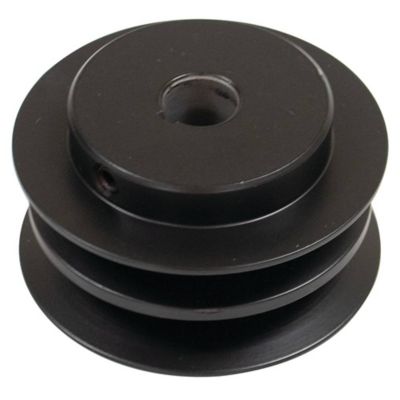 Stens Cast-Iron Pulley, 0.625 in. ID, 3.25 in. W, Replaces Scag OEM 48199