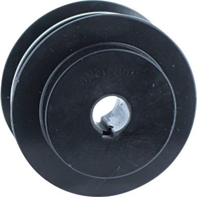 Image showing  Cast-Iron Pulley, 0.625 in. ID, 3.25 in. W, Replaces Scag OEM 48199
