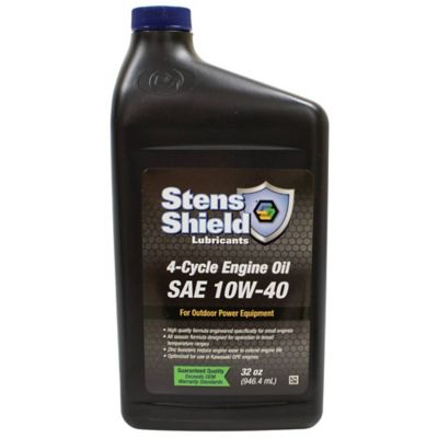 Image showing  4-Cycle SAE 10W-40 Engine Oil for Universal Products, 32 oz., 12-Pack