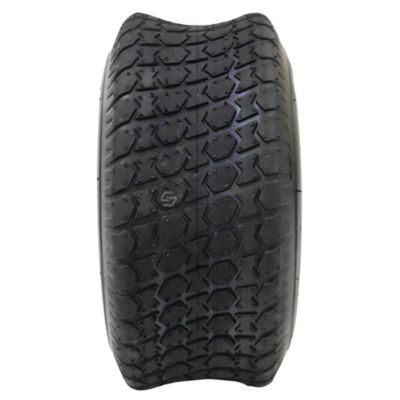 Image showing  15x6.00-6 Lawn Mower Tire, Quad Traxx Tread, 4 Ply
