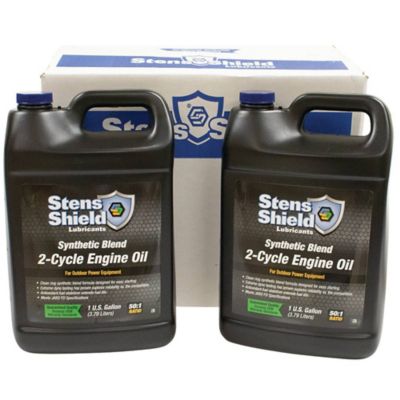 Stens 2-Cycle Engine Oil, 50:1 Oil Weight, 1 gal., 4 pk.