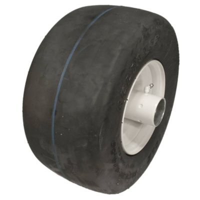 Stens 13x6.50-6 Solid Wheel Assembly for Wright Mfg and Exmark Mowers, Replaces OEM 103-0069