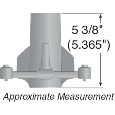 Image showing  46 in., 48 in. and 54 in. Lawn Mower Spindle Housing for AYP Mowers, Replaces OEM 532187281