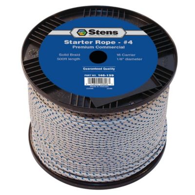 Stens 500 ft. Solid Braid Starter Rope, #4